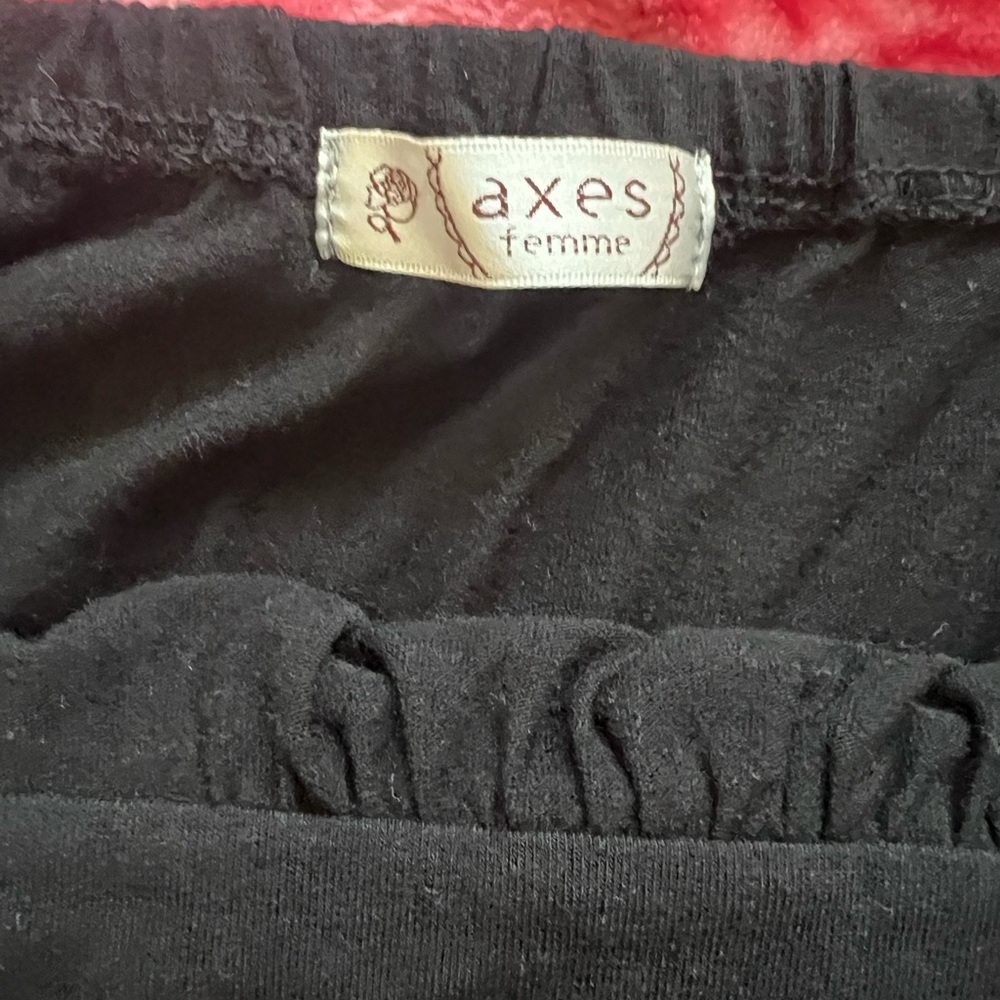 Axes Femme Black Cami top - Picture 3 of 5